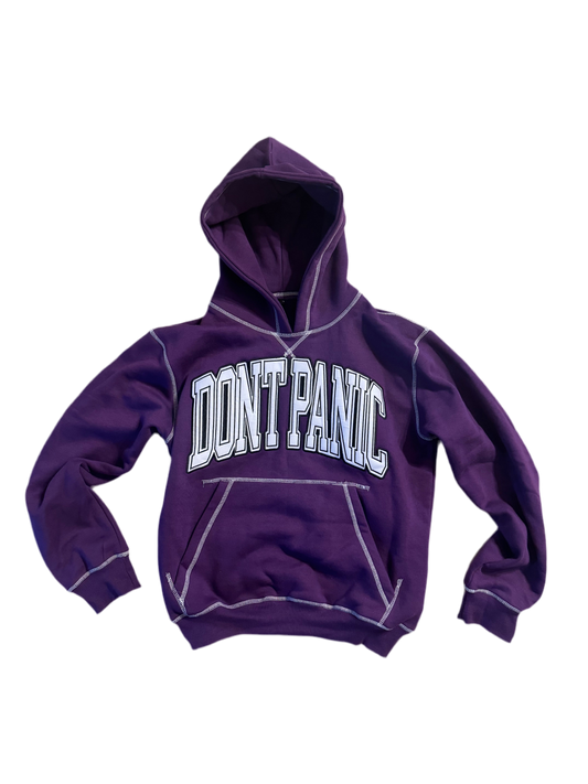 DP “DONTPANIC” Hoodie (PURPLE)